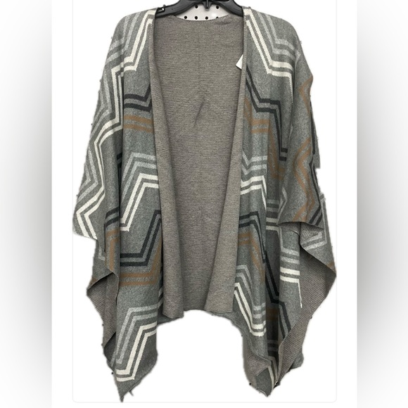 Talbots Sweaters - Talbots ONE SIZE cozy and stylish Cotton Blend Cape Shawl Sweater